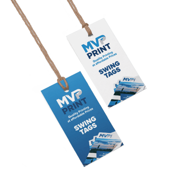 Swing Tags Printing Online | Commercial Digital and Offset Printing