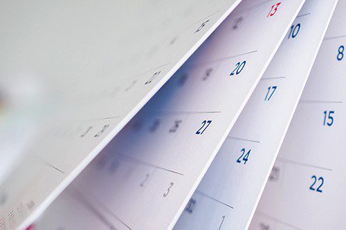 Calendar Printing Sheets