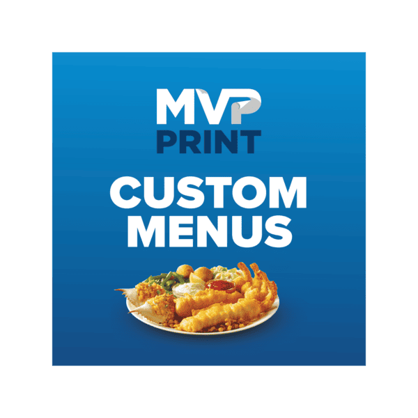 Custom Menus Printing Services | Digital & Offset Printing Australia