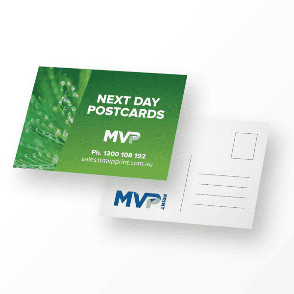 Next Day Postcard Printing by MVP Print