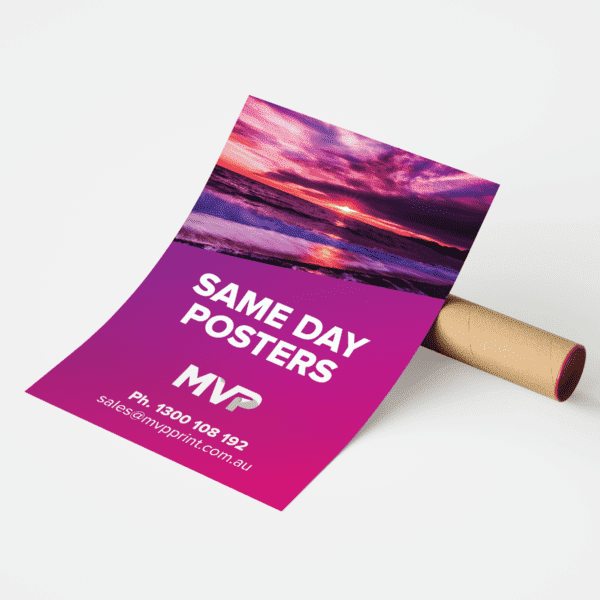 Same Day Poster Printing by MVP Print