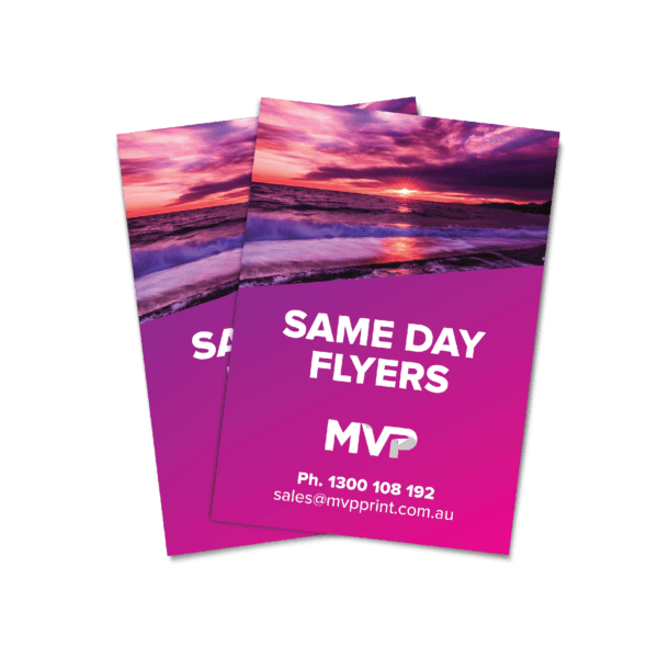 Same Day Despatch Flyers Printing Services Australia | MVP Print