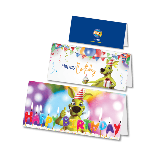 RTR Custom Birthday Cards Printing Services Australia | MVP Print