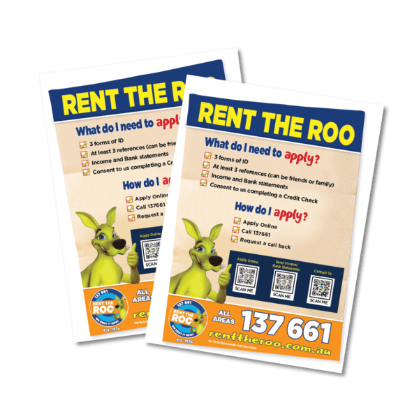 A5 Flyers - Rent-the-Roo