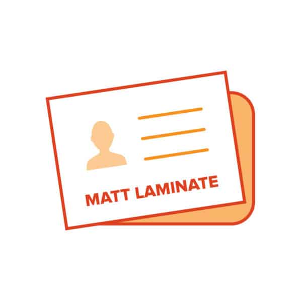 Matt Laminated Business Cards Printing | Digital Printing Services