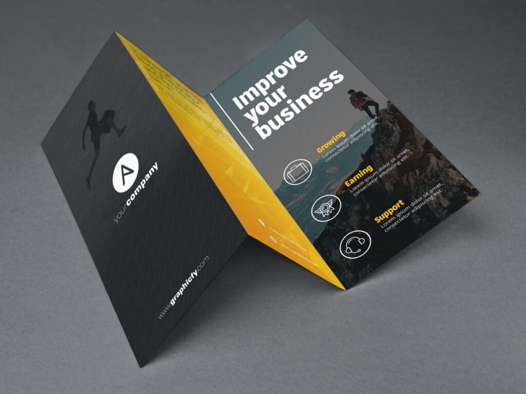 Folded Brochure Printing