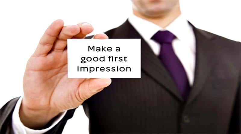 First Impressions Business Card