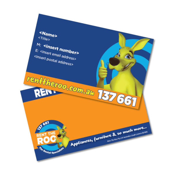 Rent The Roo Business Cards Printing