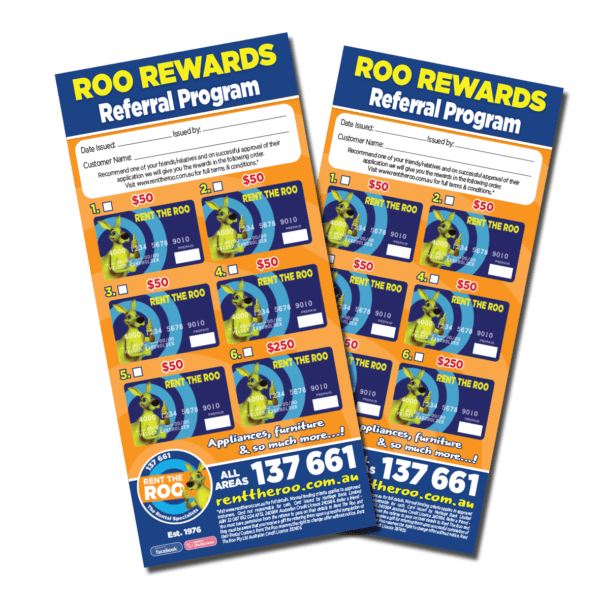 Rent The Roo Referral Flyer