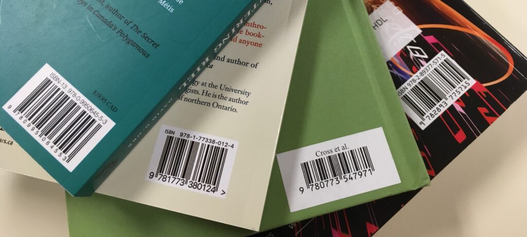 Barcodes and ISBN