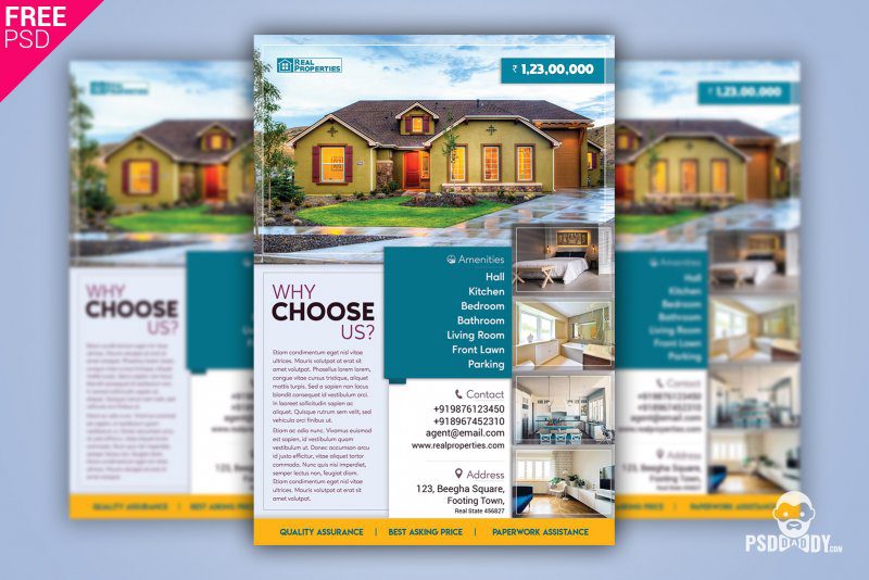 Printing Brochure real estate marketing